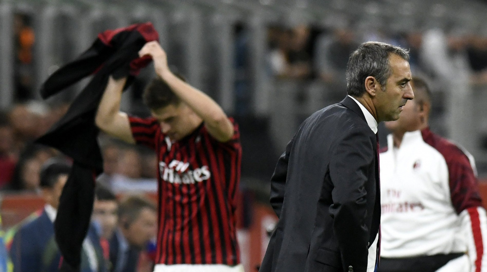 AC Mailand trennt sich von Trainer Giampaolo – Pioli steht als Nachfolger bereit