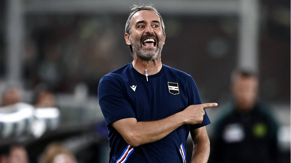 Offiziell: Siegloses Sampdoria Genua trennt sich von Trainer Giampaolo