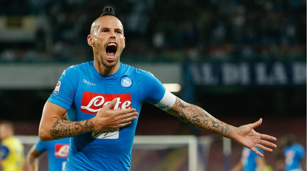 Liga włoska - kolejny gol Hamsika, Napoli umacnia się na prowadzeniu