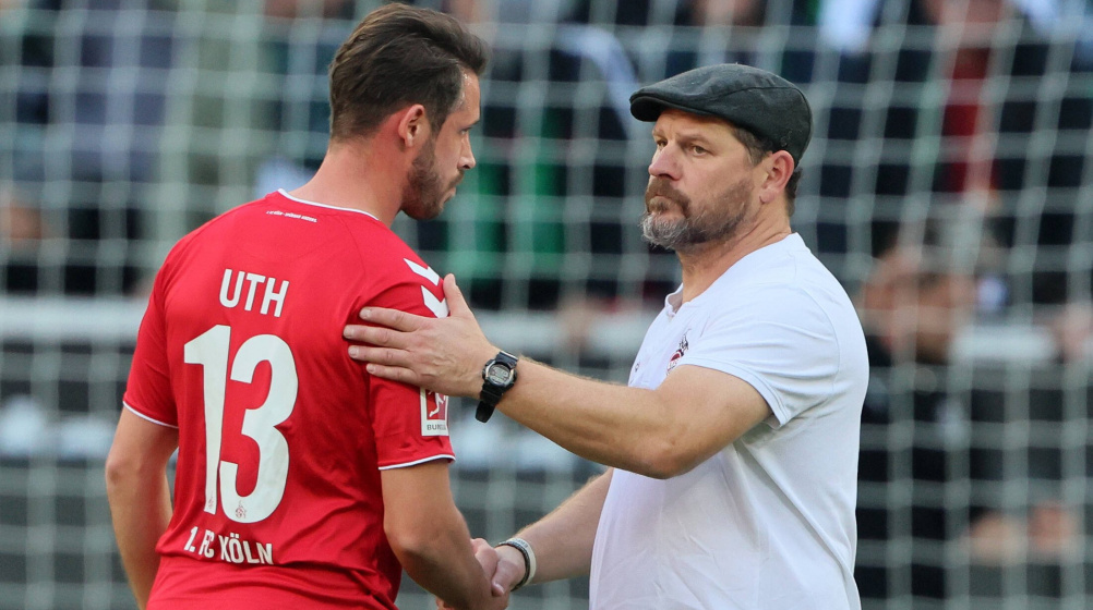 1. FC Köln: Baumgart fordert neuen Stürmer – Uth fällt länger aus