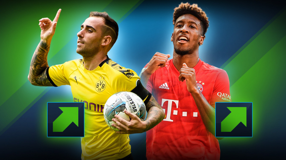 Bundesliga: Alcacer ve Coman kariyerlerinin en yüksek piyasa değerine ulaştılar