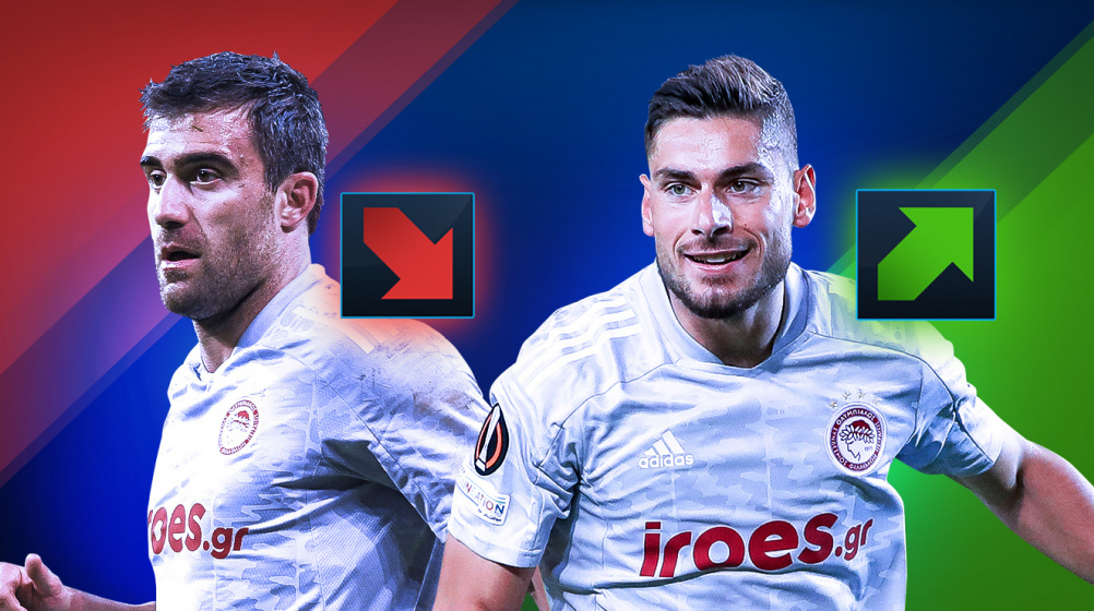 Market values Greece: Olympiacos with 15 of the 20 most valuable - Sokratis drops
