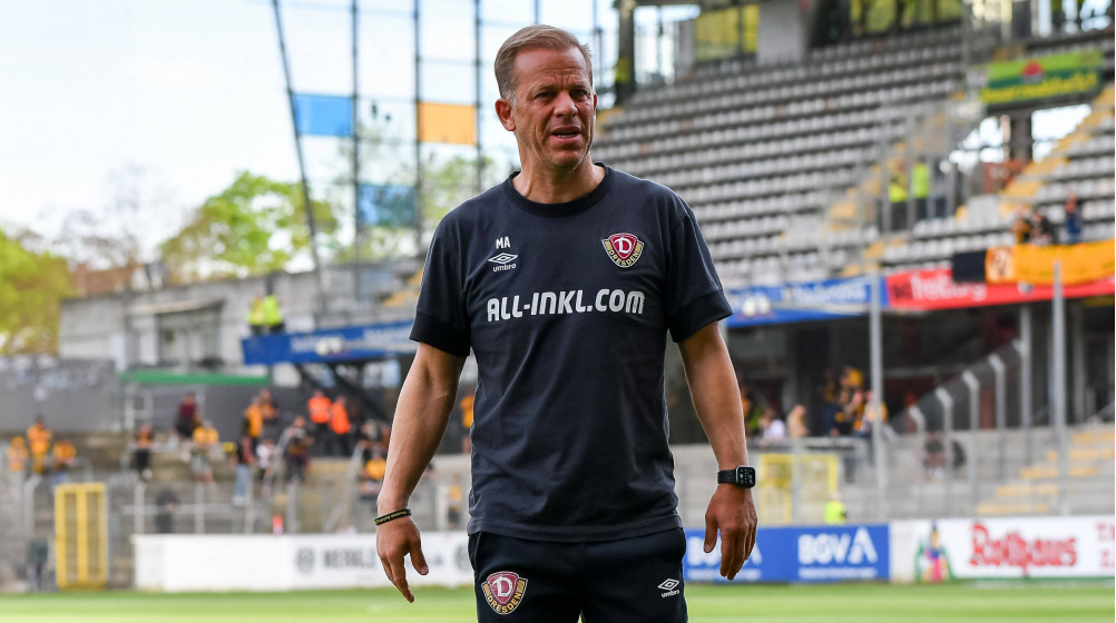 Dynamo Dresden trennt sich von Trainer Anfang – Dreierteam um Ex-Profi Kirsten übernimmt