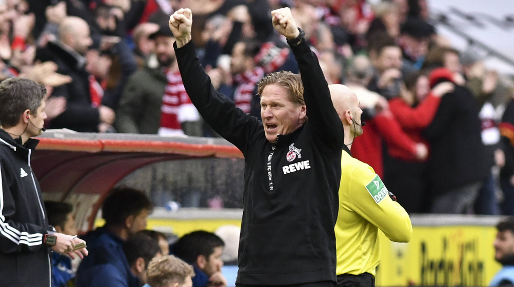 Verlängerung fix: Gisdol will 1. FC Köln in Bundesliga etablieren
