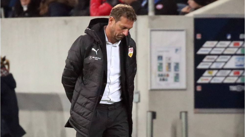 VfB trennt sich von Weinzierl: „Schnitt zwingend notwendig“ – U19-Coach Willig übernimmt