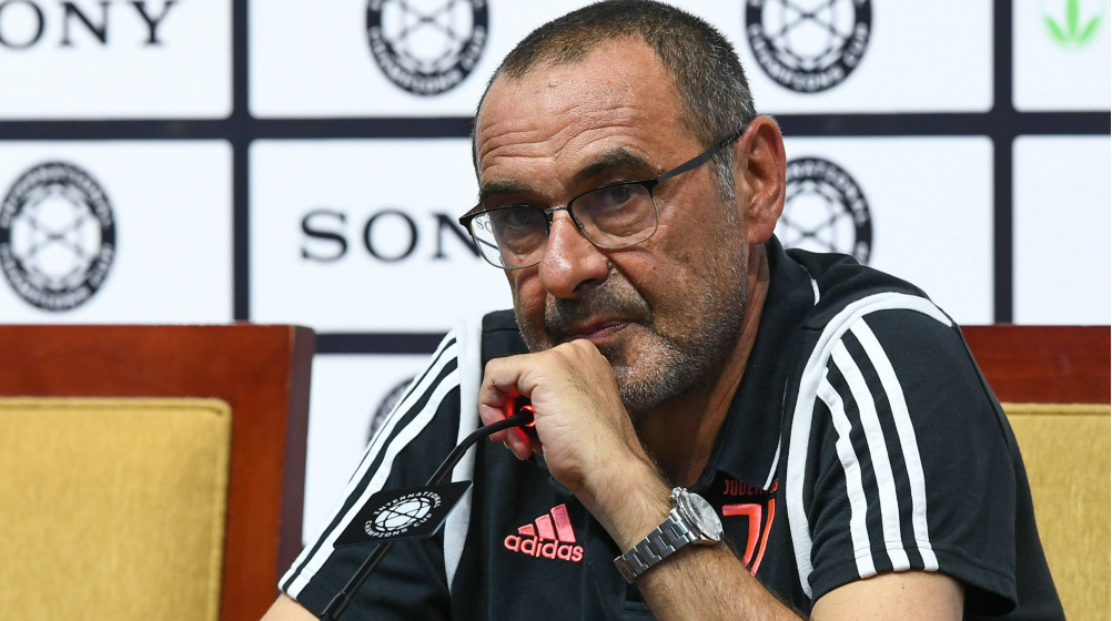 Juve manager Sarri in danger of missing Serie A opener because of pneumonia