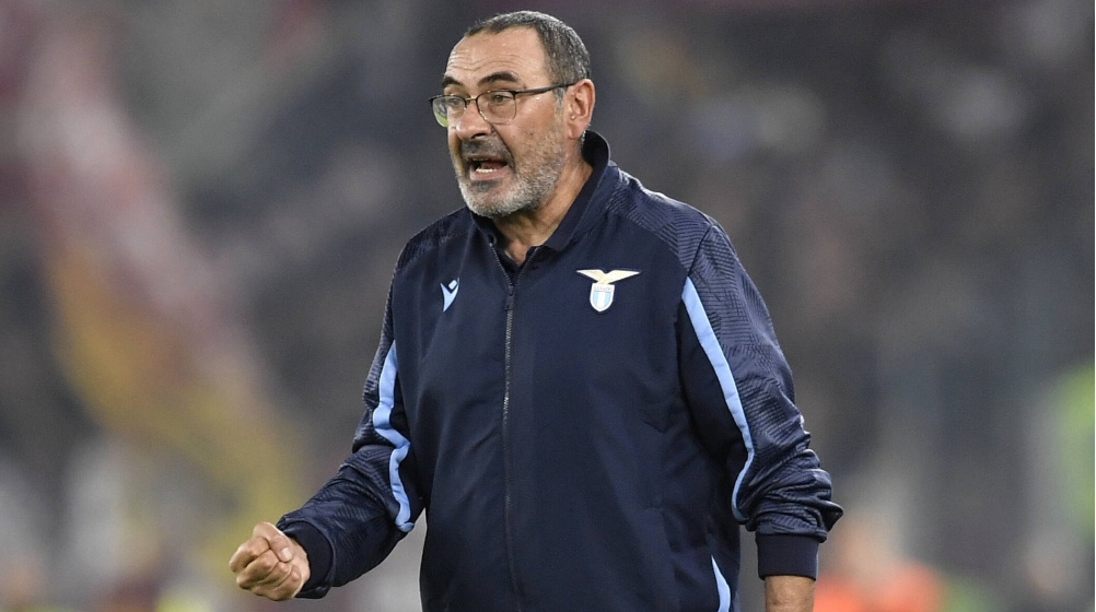 Verlängerung bei Lazio: Trainer Sarri soll nach lange in Rom bleiben