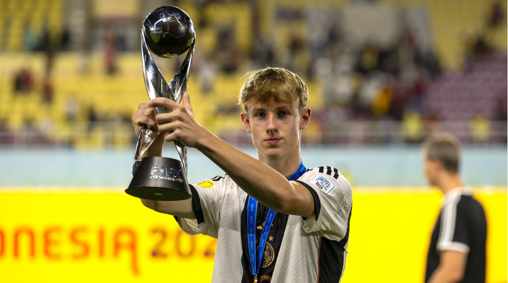 TSG Hoffenheim bindet U17-Weltmeister Max Moerstedt langfristig