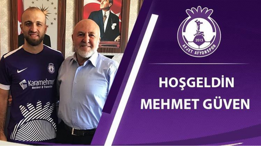 Mehmet Güven Afjet Afyonspor'a transfer oldu