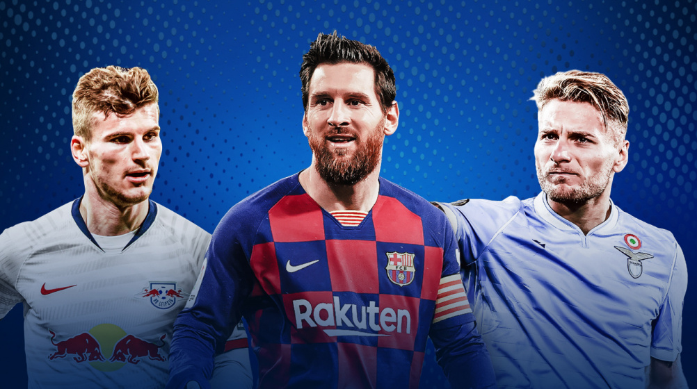 Ronaldo, Messi, Lewandowski, Jiménez & Co. - Most shots in the top 5 leagues