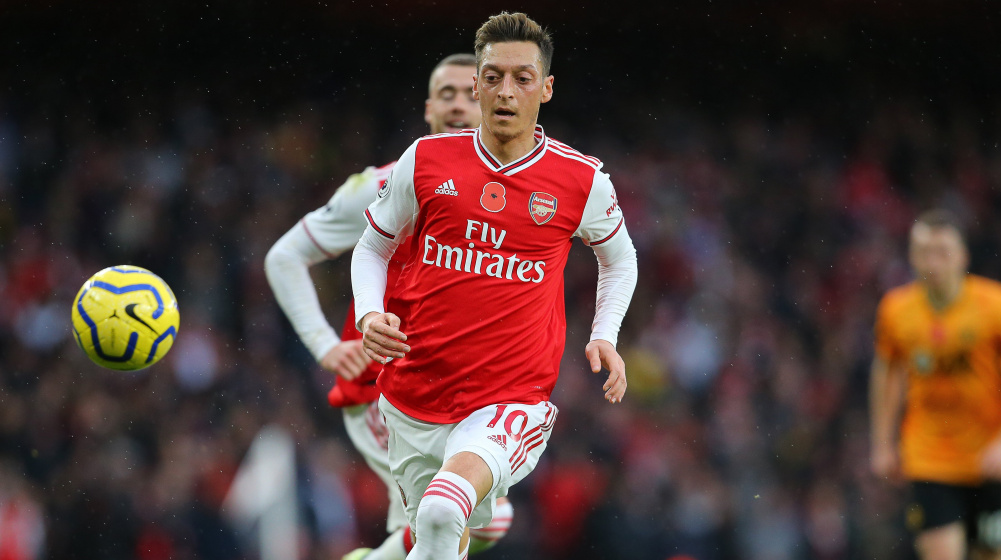 Mesut Özil not nominated to Arsenal's Premier League squad - Top earner on the sideline