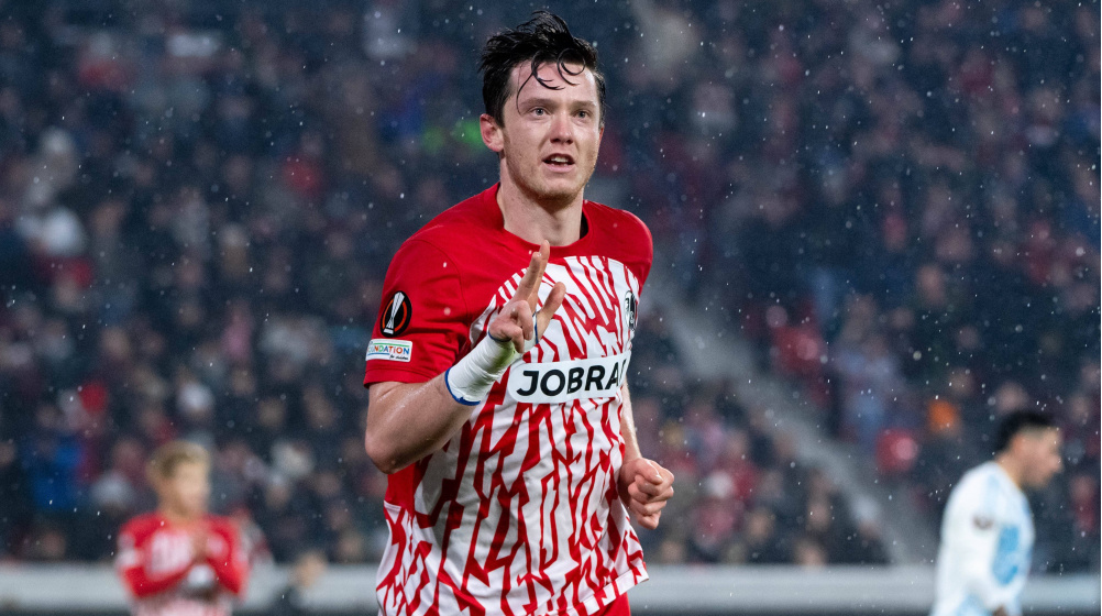 Hattrick von Gregoritsch: SC Freiburg überwintert in der Europa League