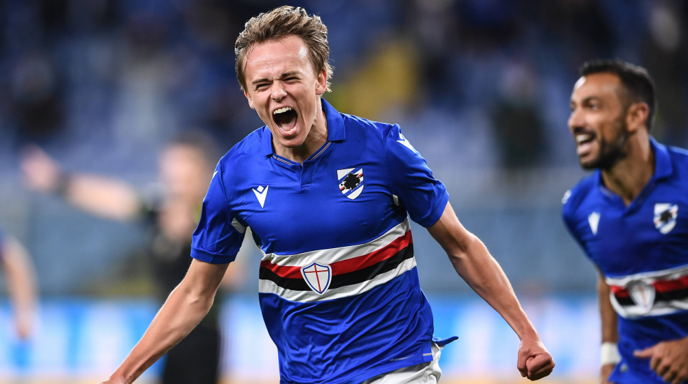 FC Brentford holt Damsgaard von Sampdoria – Verstärkung für Dänen-Fraktion