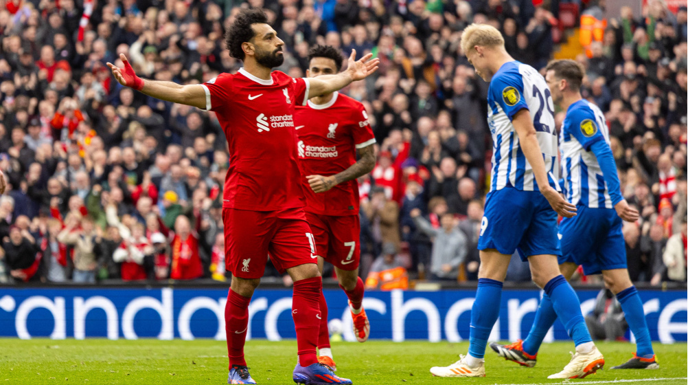 FC Liverpool übernimmt Platz 1 in Premier League: Topspiel endet Remis
