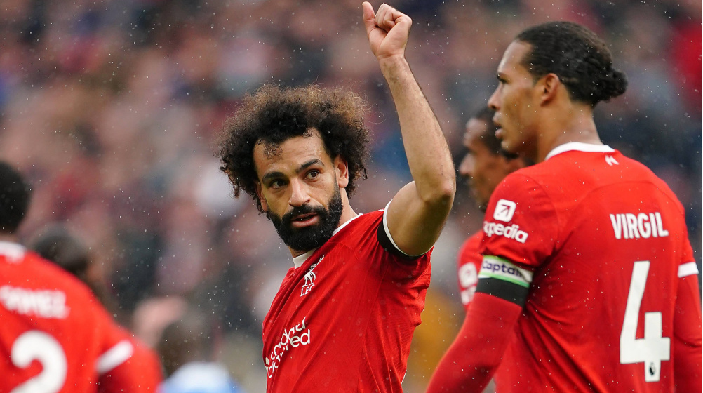 Salah-Doppelpack im Derby: FC Liverpool schnuppert an Tabellenführung