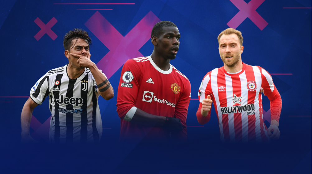 Most valuable free agents: Dybala & Co. out of contract - Three Premier League players in top 6