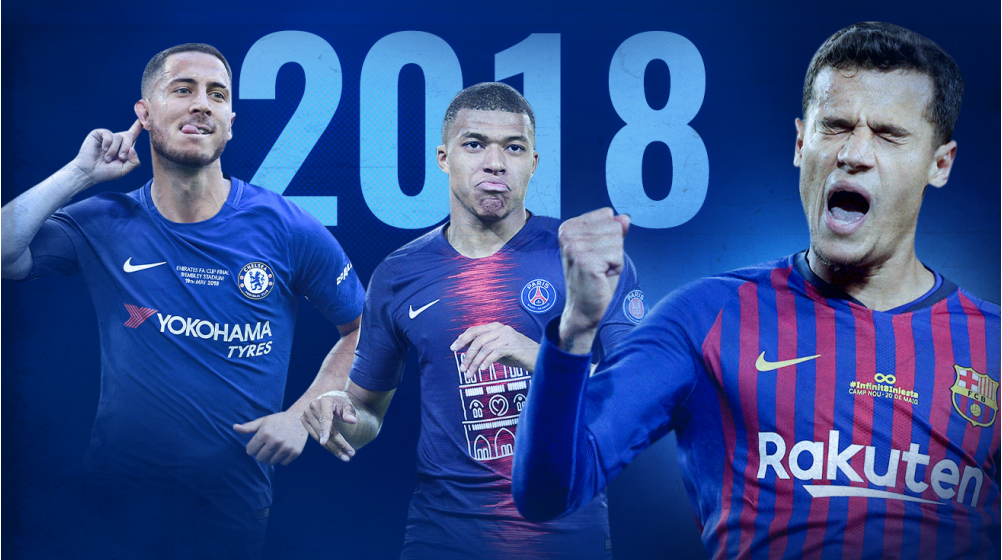 Most valuable players 2018: Mbappé worth €200m - Ronaldo drops out of top 3