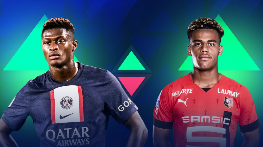 Valores mercado Ligue 1: Doué, Mendes y Badiashile, los más revalorizados