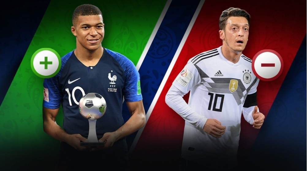 Nach der WM: Marktwert-Gewinner Mbappé – Minus für Özil & Draxler