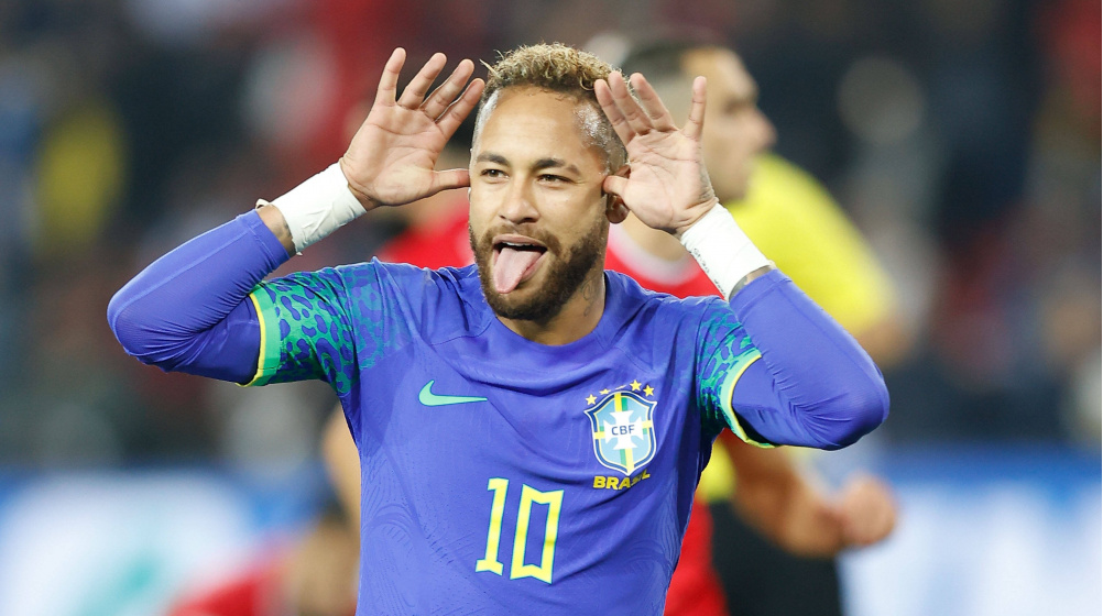 TM-Datenbank: Alle Länderspiele Brasiliens abrufbar – Neymar drängt auf Torrekord