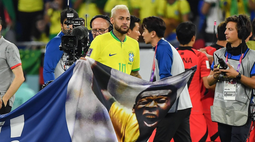 WM 2022: Pelé gratuliert Neymar zu 77. Tor – Brasilien ausgeschieden