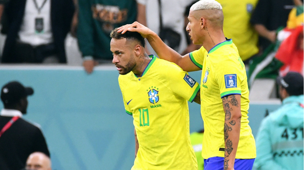 WM-Vorrunde für Brasiliens Neymar beendet? Auch Danilo fehlt verletzt