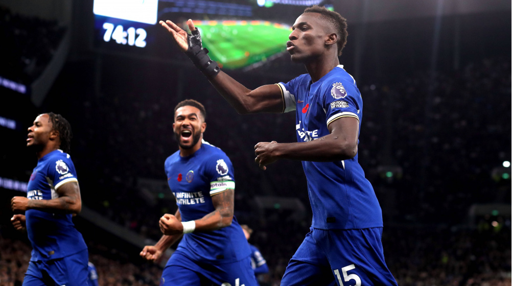 Chelsea bezwingt Tottenham: Rote Karten, VAR & 21 Minuten Nachspielzeit