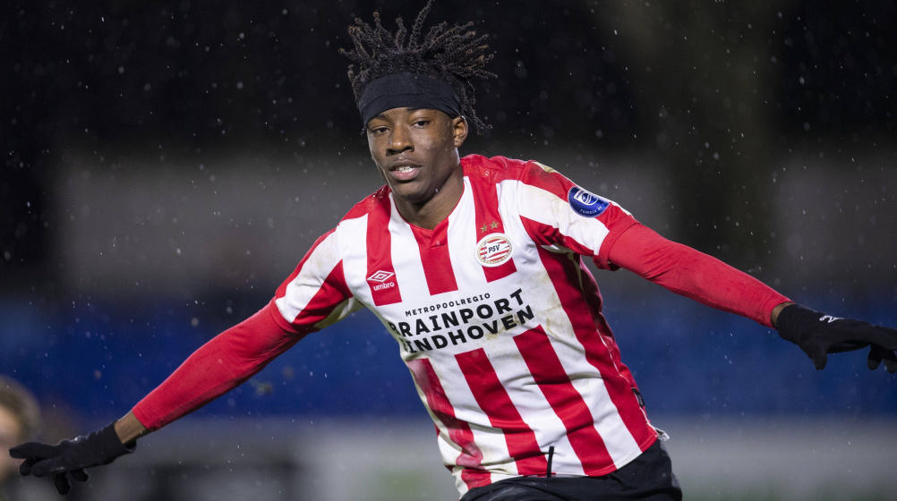 Wanted by Arsenal: PSV extend contract with English youngster Madueke