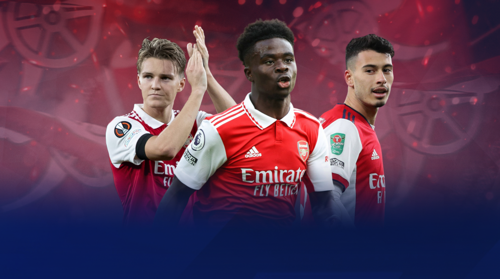Saka, Martinelli and Ødegaard - The magic trio helping Arsenal to first league title in 20 years