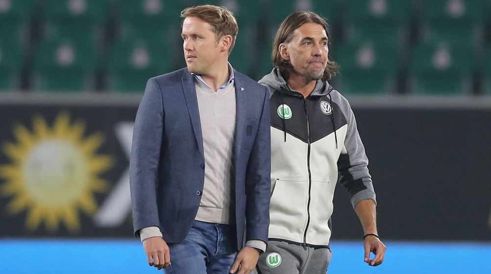 Wolfsburgs Schmidt vor dem Aus - Sportdirektor Rebbe bot Rücktritt an