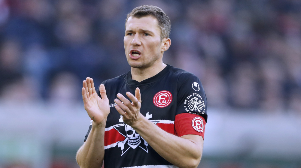 Fink nun Fortuna Düsseldorfs ältester Bundesliga-Feldspieler
