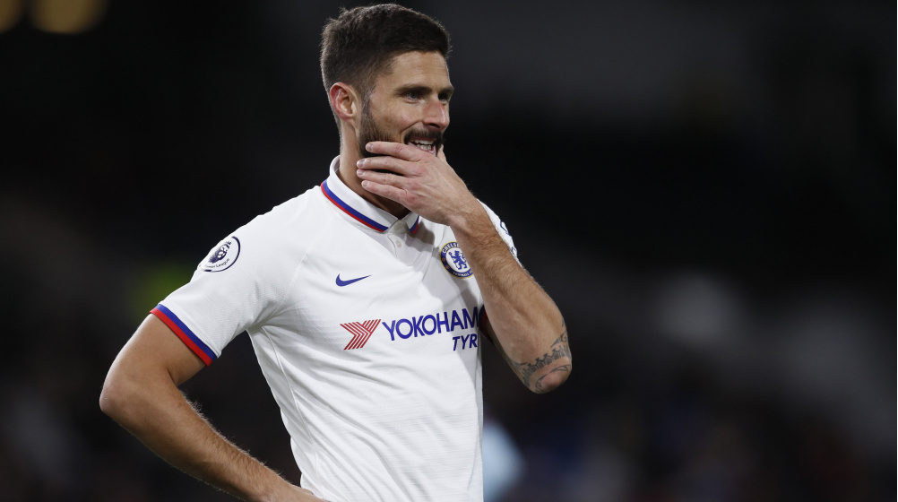 Chelsea: Giroud denkt nicht ans Aufhören - Deschamps legt Wechsel nahe