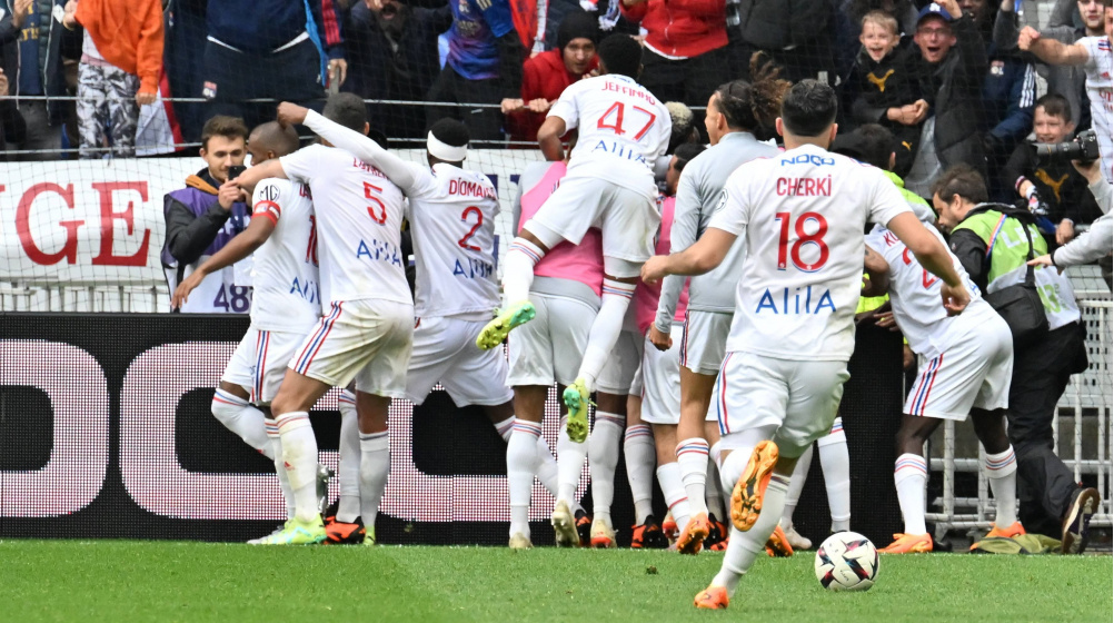 5:4 nach 1:4: Olympique Lyons liefert Spektakel gegen Montpellier in Ligue 1