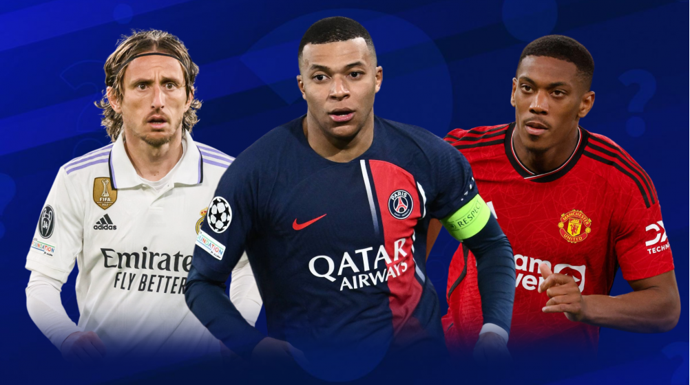 Kylian Mbappé to Real Madrid - Top 10 highest value free agents in 2024 