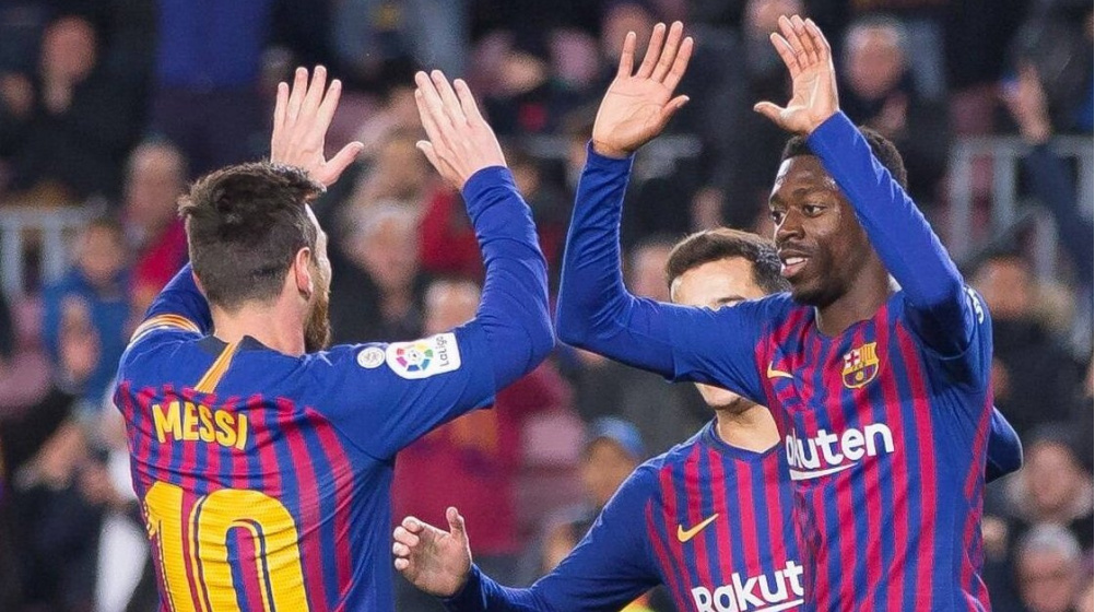 Barcelona im Pokal weiter – Dembélé trifft als einziger in allen Wettbewerben