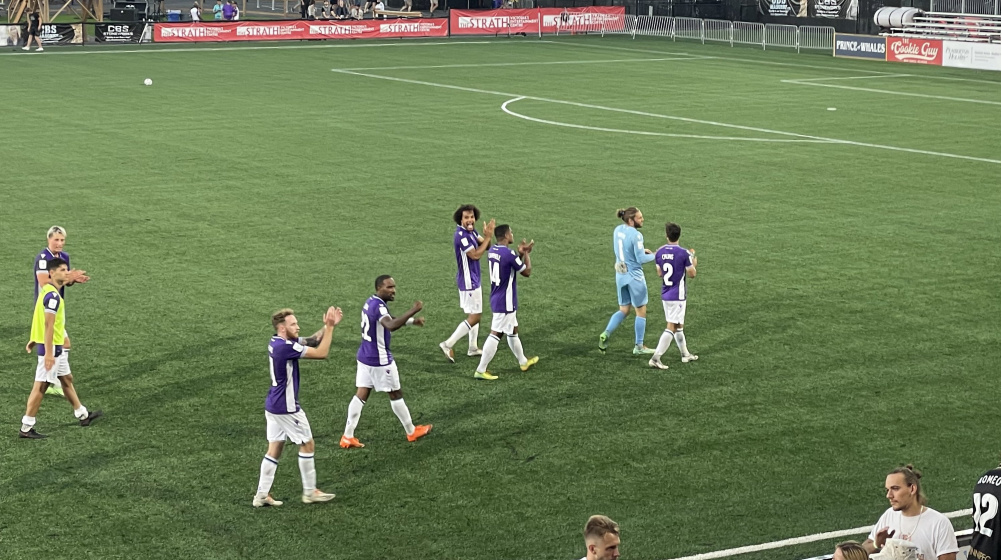 Pacific FC take top spot from Valour FC thanks to late Bustos winner