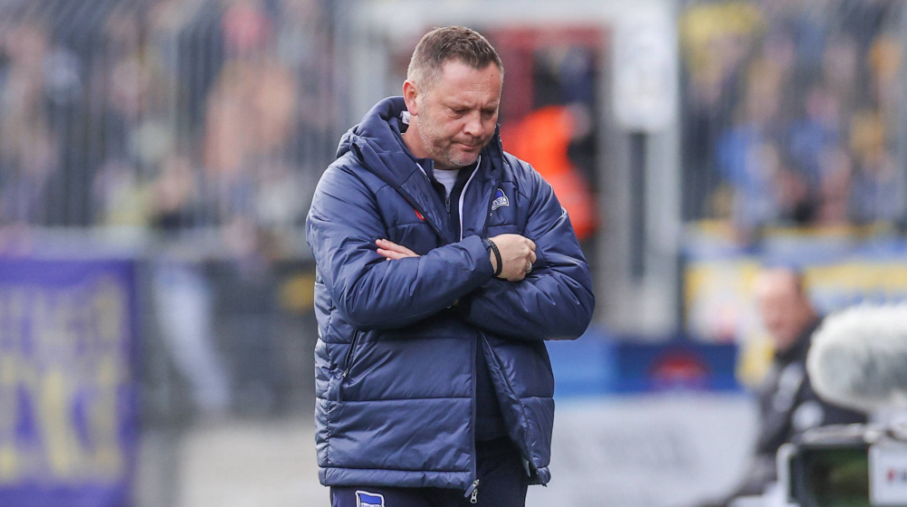 Diskutierte Hertha BSC Dárdai-Aus nach schwachem Rückrunden-Start?