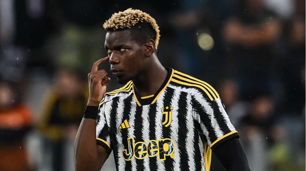 Juventus-Routinier Paul Pogba vorläufig gesperrt: Positiver Dopingtest