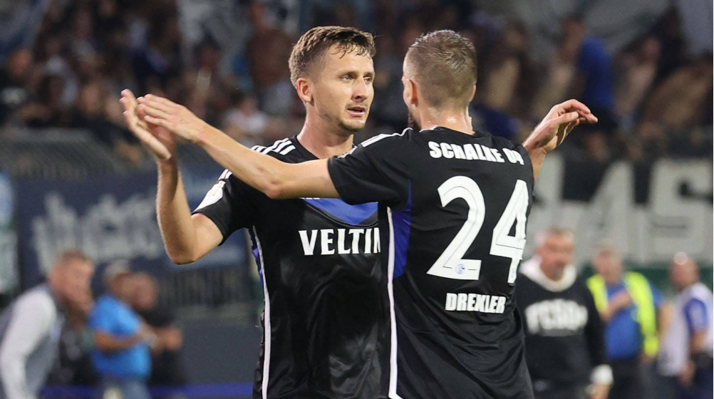 DFB-Pokal: Schalke 04 durch 3:1 bei Eintracht Braunschweig in 2. Runde