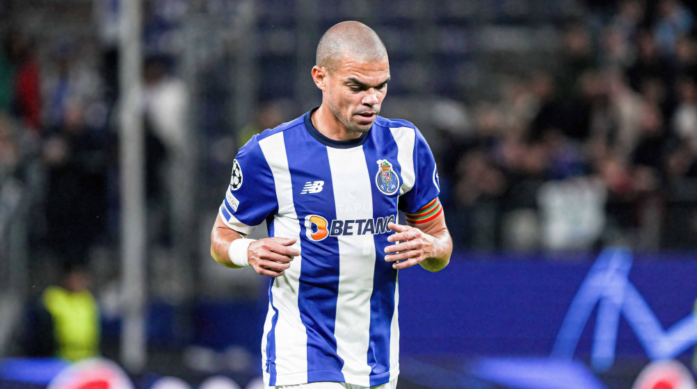 Histórico: aos 40 anos, Pepe torna-se no jogador mais velho de sempre a marcar na Champions