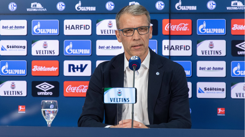 Schalke: Knäbel und Hechelmann über Trainersuche – Reis-Nachfolge
