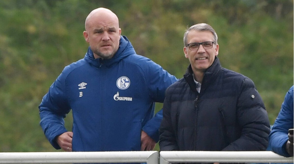 Schalke: Peter Knäbel lobt Rouven Schröder – „Kann den Pott“