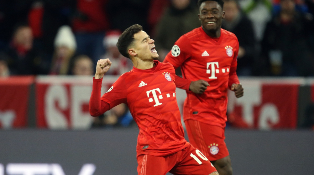 FC Bayern kann in Champions League auf Coutinho setzen