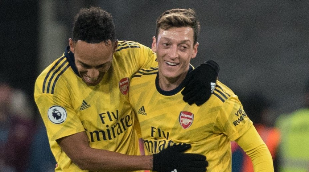 Arsenal want €80 million for Aubameyang - Özil scores first goal since April