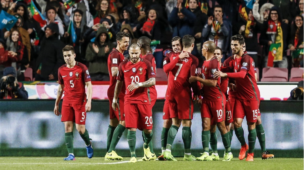 Portugal desce de 4.º para 6.º no 'ranking' FIFA, que voltou a ser liderado pelo Brasil