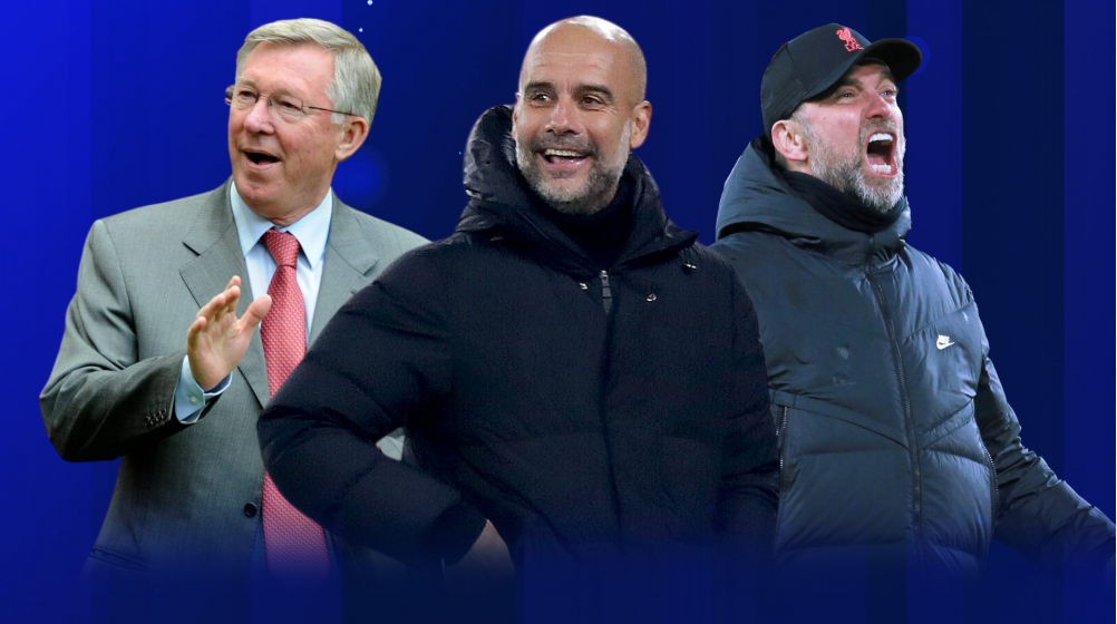 Guardiola leads the way - the managers with the greatest PPG record in the Premier League