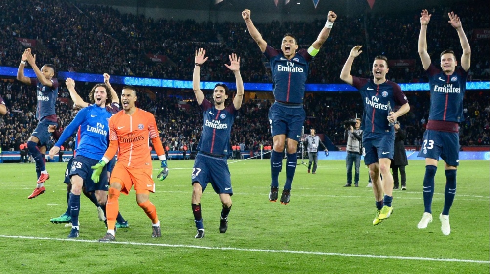 Paris Saint-Germain nach 7:1 gegen Monaco französischer Meister