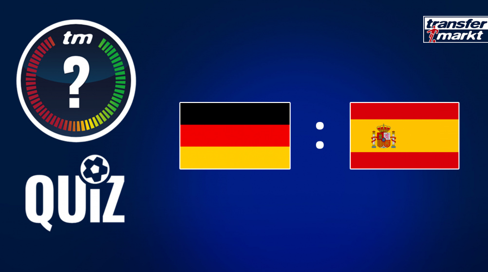 DFB-Team: Teste im TM-Quiz dein Wissen über die Spiele gegen Spanien