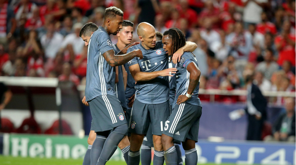 Benfica perde em casa com Bayern na estreia na Liga dos Campeões