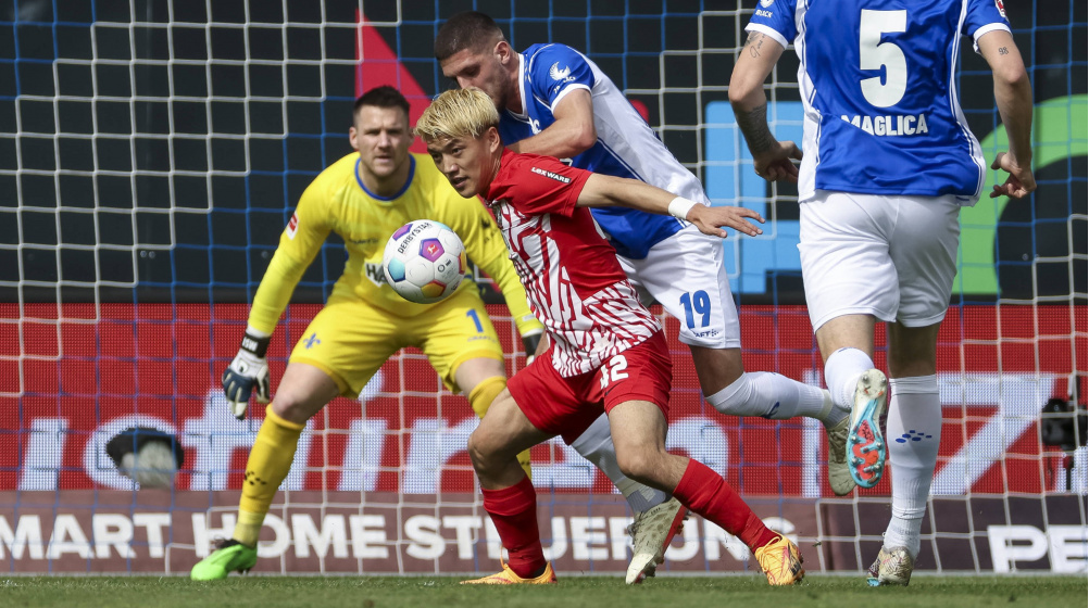 SC Freiburg besiegt Darmstadt 98 und schließt zum FC Augsburg auf